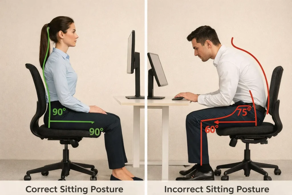 posture corrector for office workers sitting posture