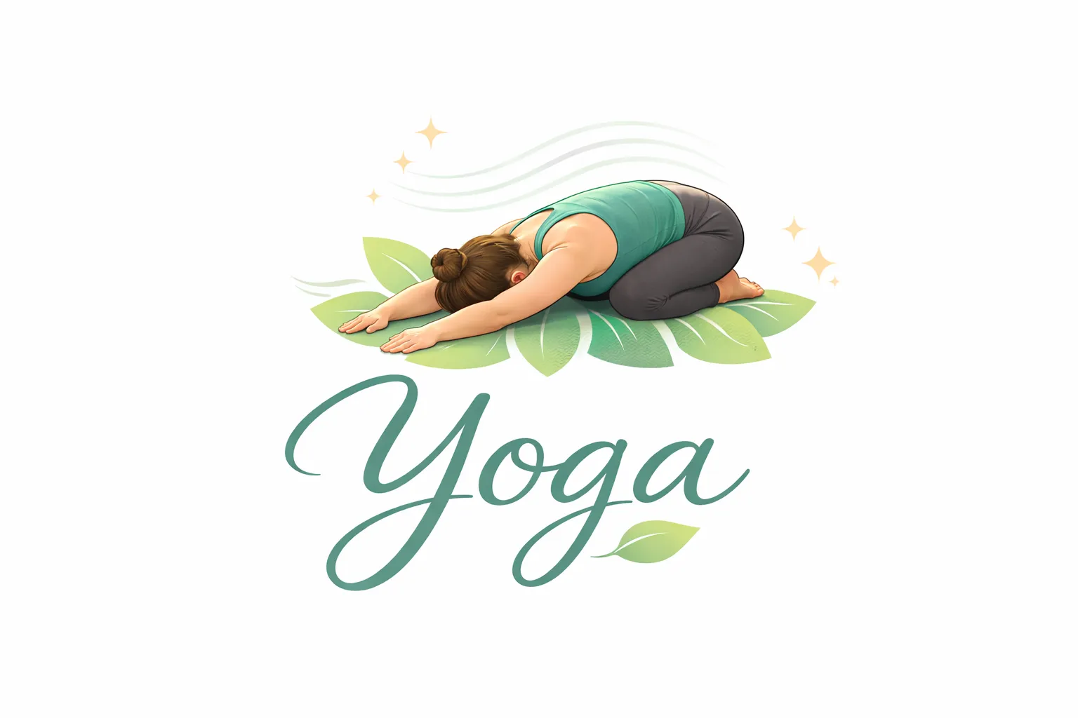 Child’s Pose yoga position