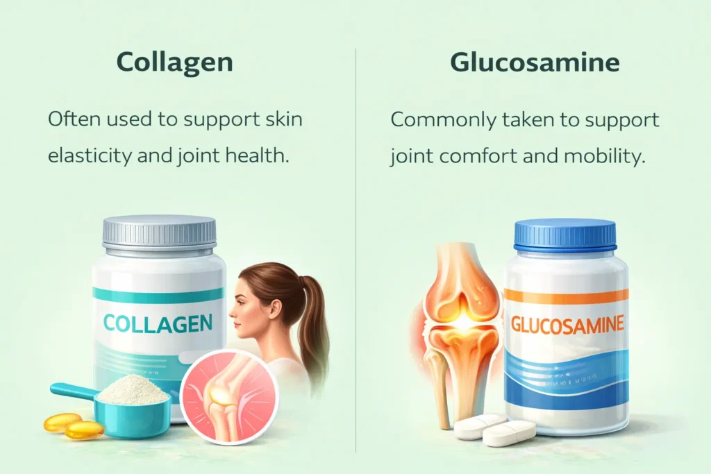 collagen and glucosamine specialty supplements