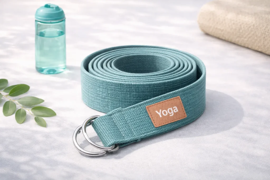 yoga strap for stretching support