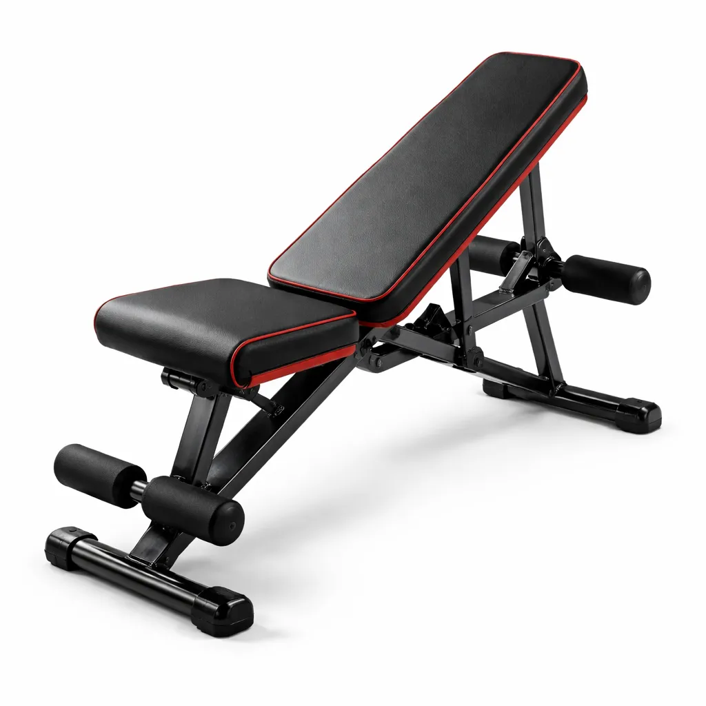 Foldable gym bench for home workout