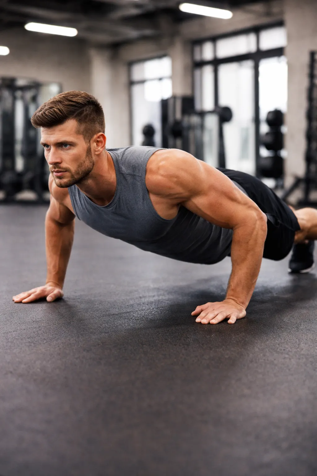 Push ups bodyweight exercise