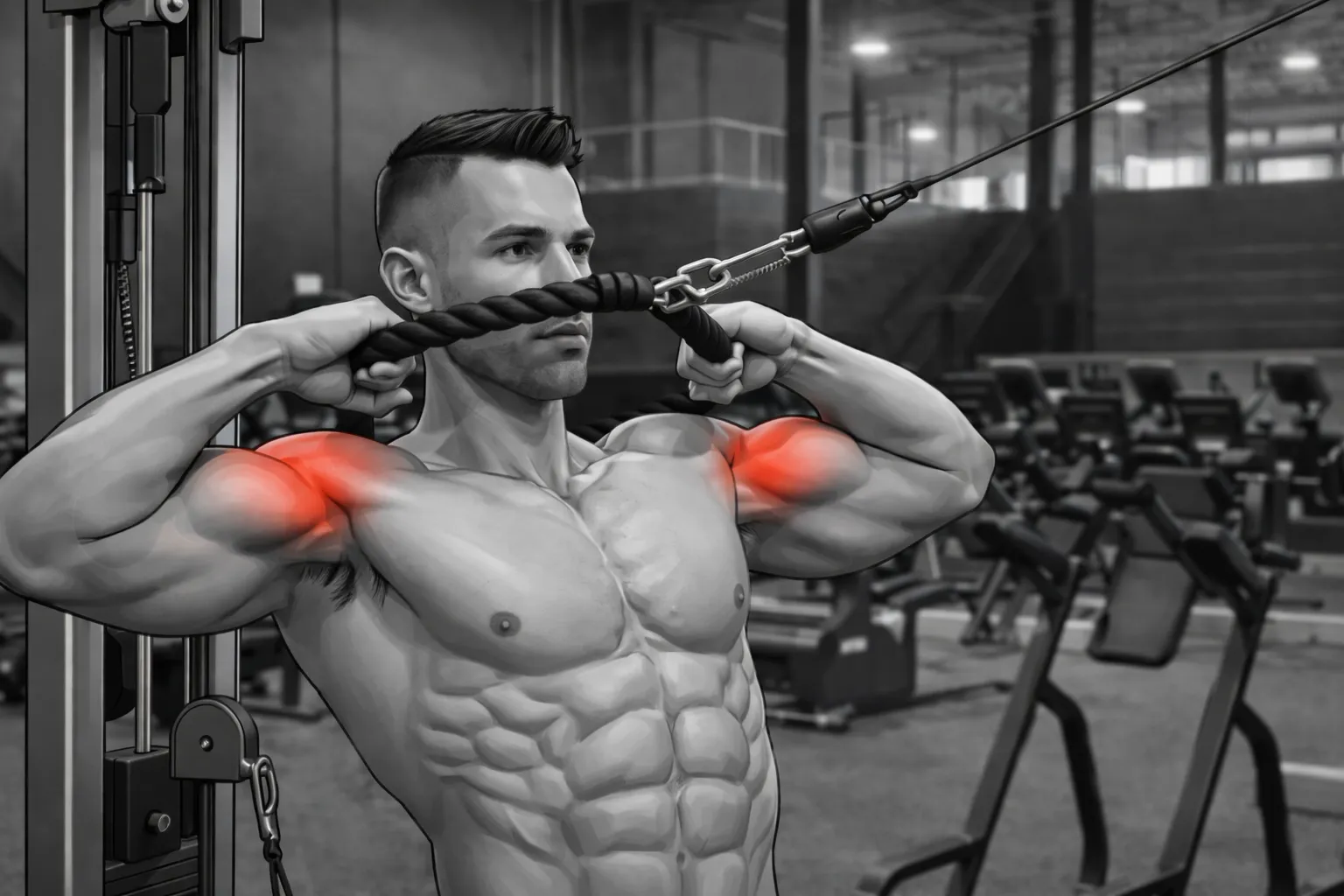 rope shoulder exercises for beginners