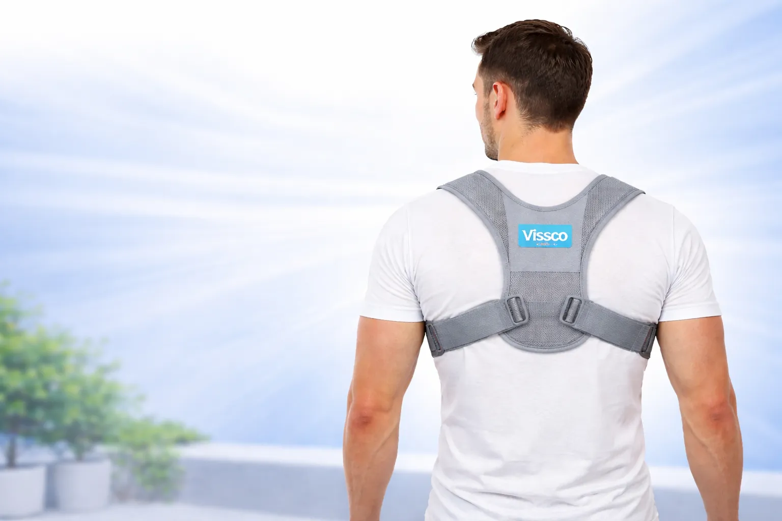 posture corrector belt for back support and posture improvement