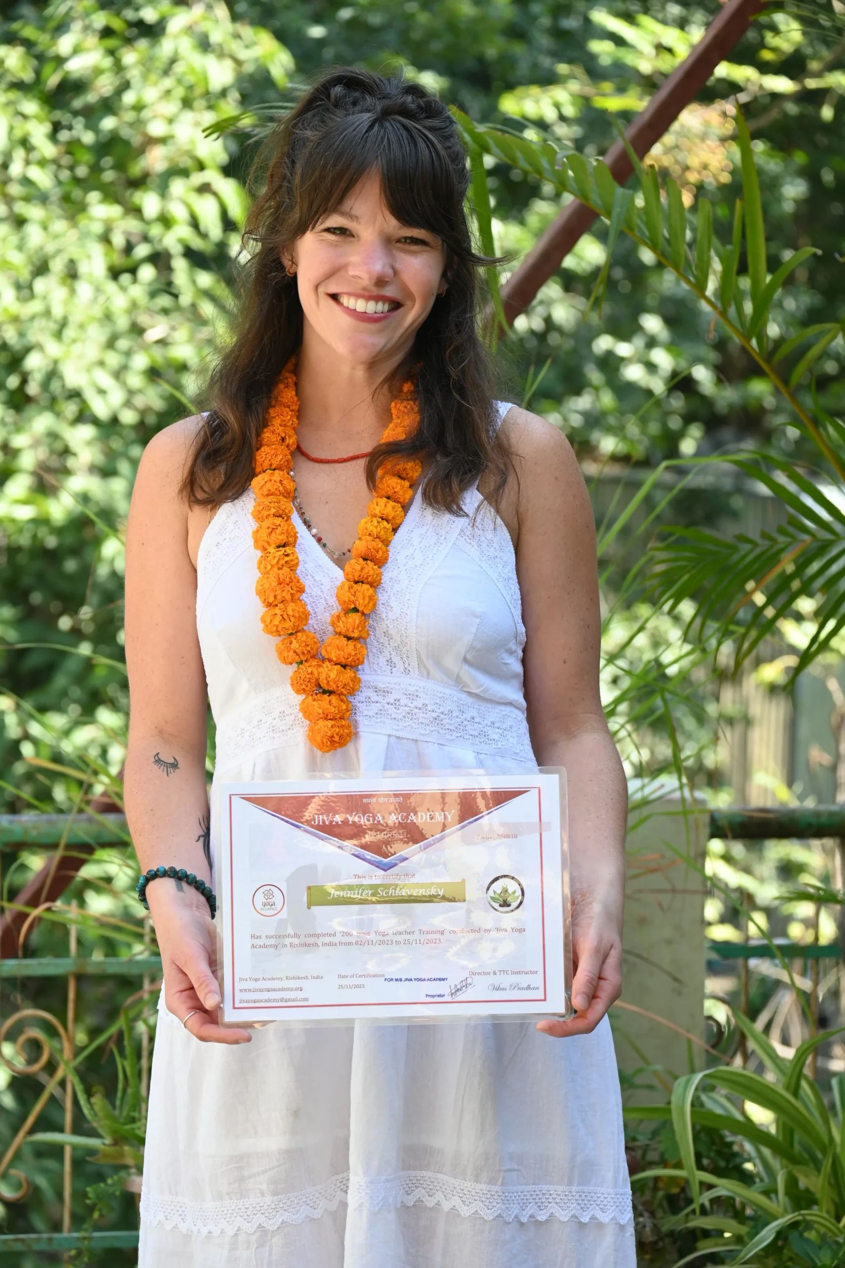 Yoga certification Rishikesh India