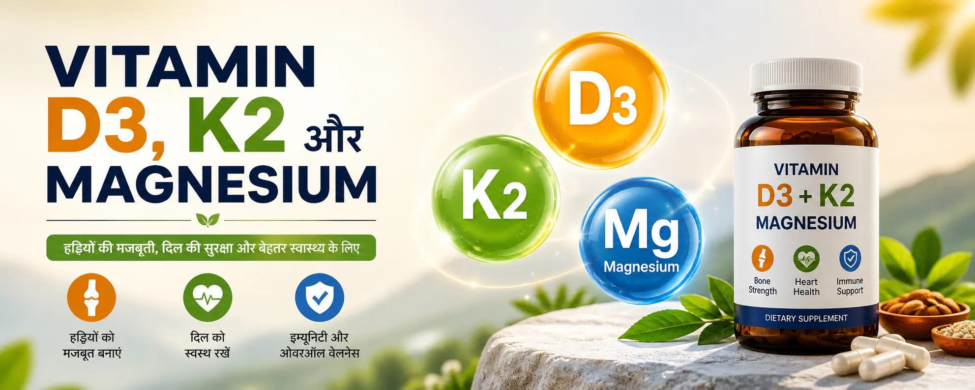 vitamin d3 k2 magnesium kaise le