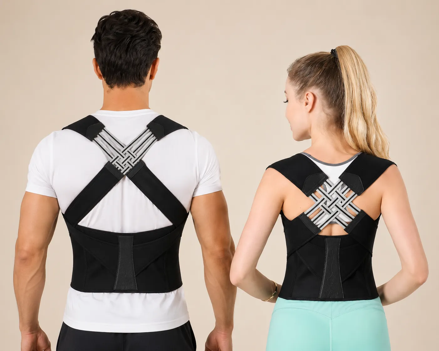 Doltas X-Cross Posture Belt with Adjustable Back Support